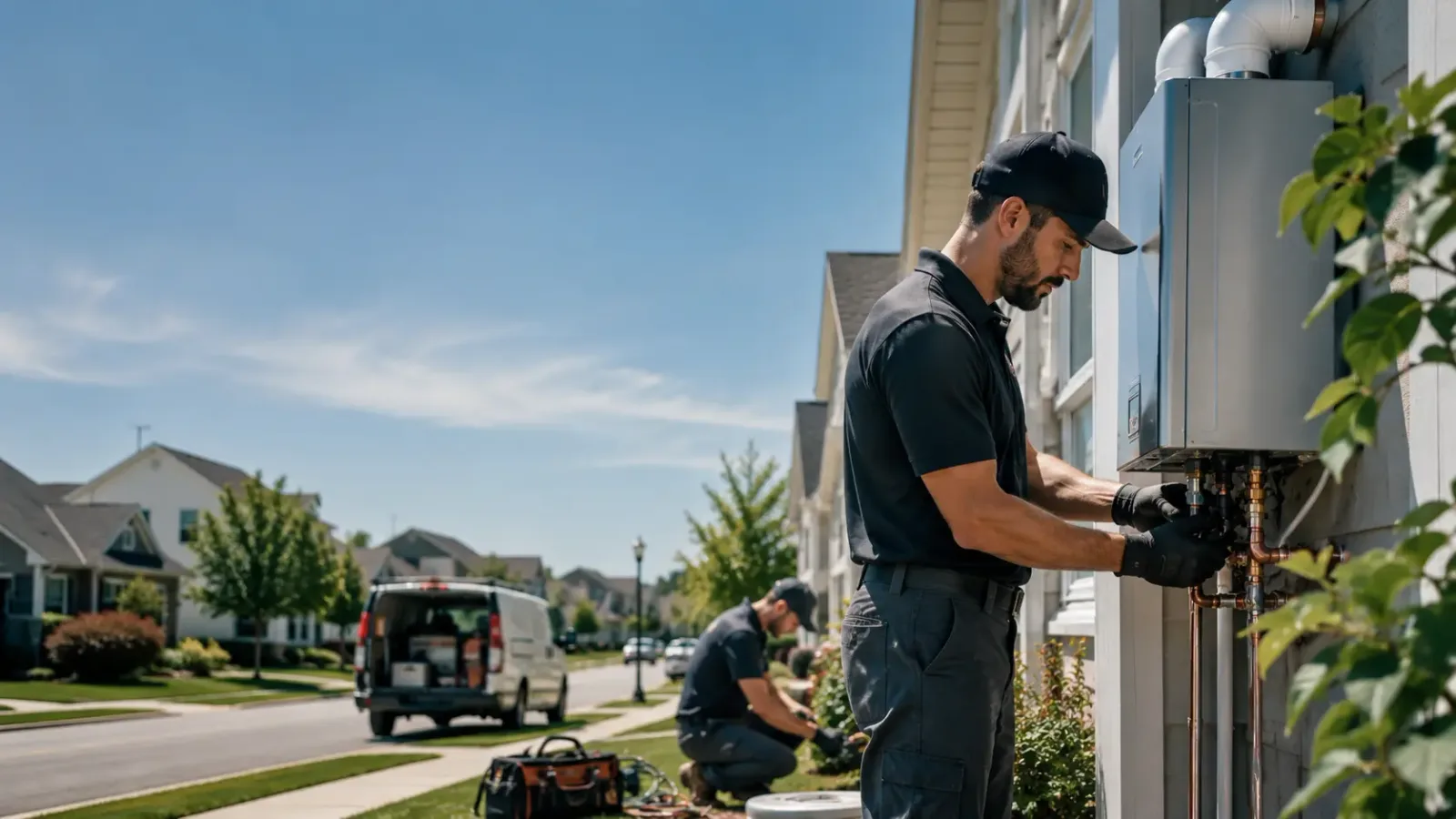Tankless Water Heater Installation in Glenside, PA